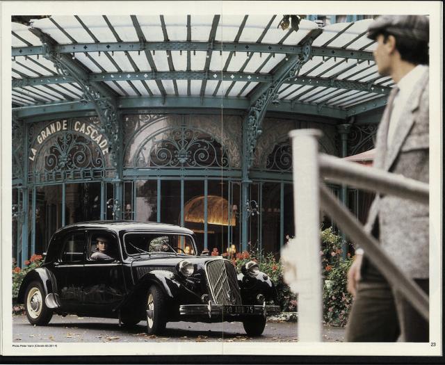 Citroën トラクシオン15 SIX - Photos, détails et équipements Citroën トラクシオン15 SIX - Photos, détails et équipements